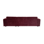 MySofa Ruby Hoekbank Paars  2,5 zits AL + Lounge R