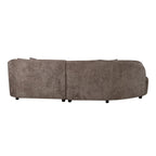 MySofa Novi Hoekbank Grijs Lounge L + 3 zits