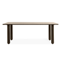 Eettafel Rondo - 200cm Donkerbruin
