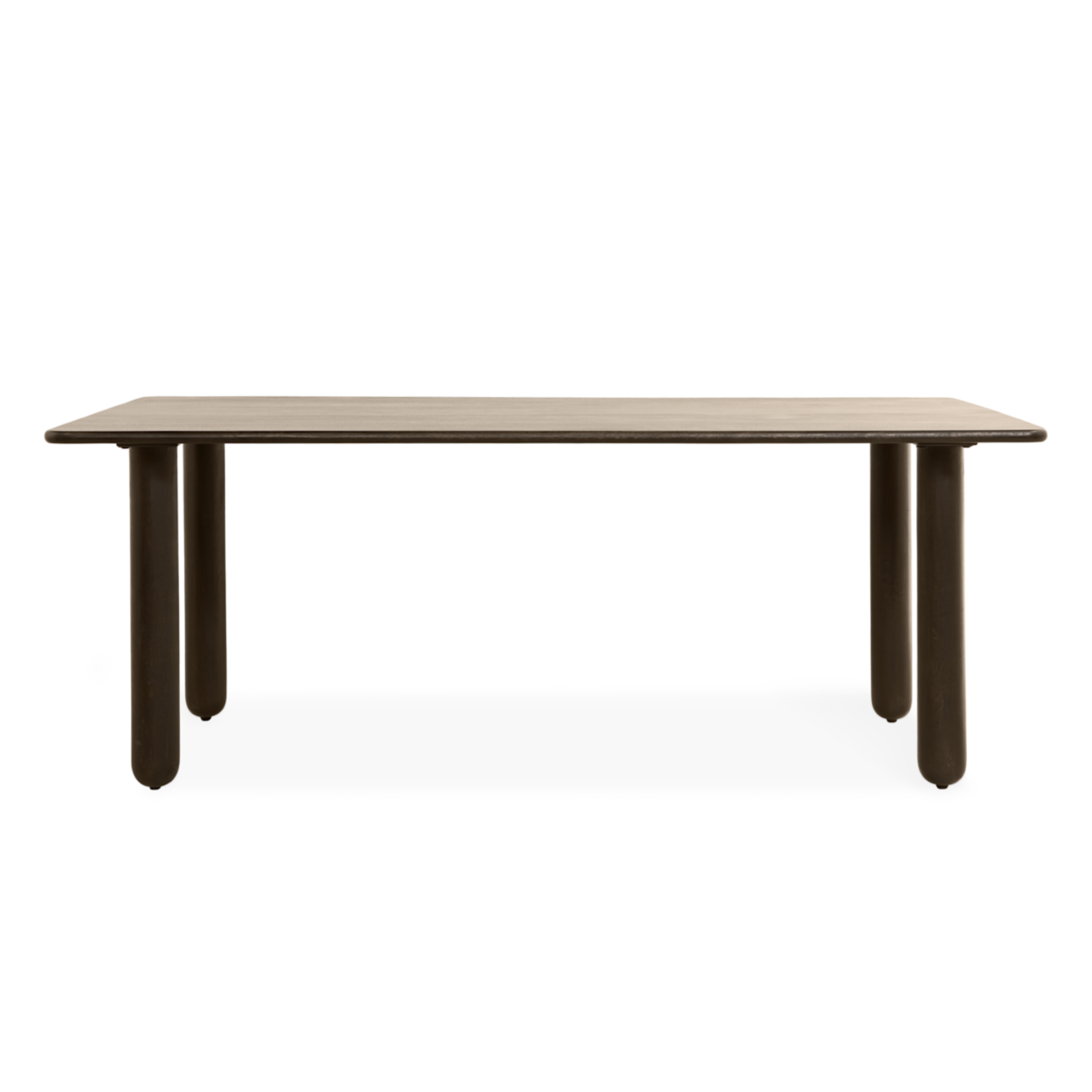 Eettafel Rondo - 200cm Donkerbruin