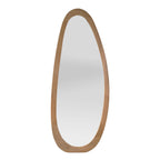 Spiegel Lou, 70 x 180 cm, organisch, naturel mangohout