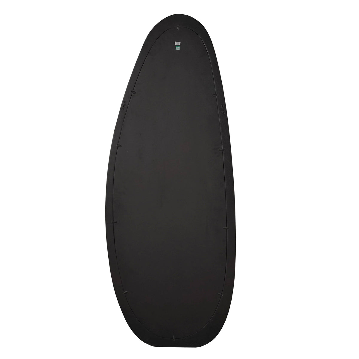 Spiegel Lou, 70 x 180 cm, organisch, zwart mangohout