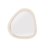 Spiegel Lou, 57 x 55 cm, organisch, zand mangohout