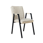 Eetkamerstoel Tivoli Bull | Beige | Met armleuning