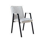 Eetkamerstoel Tivoli Bull | Beige | Met armleuning