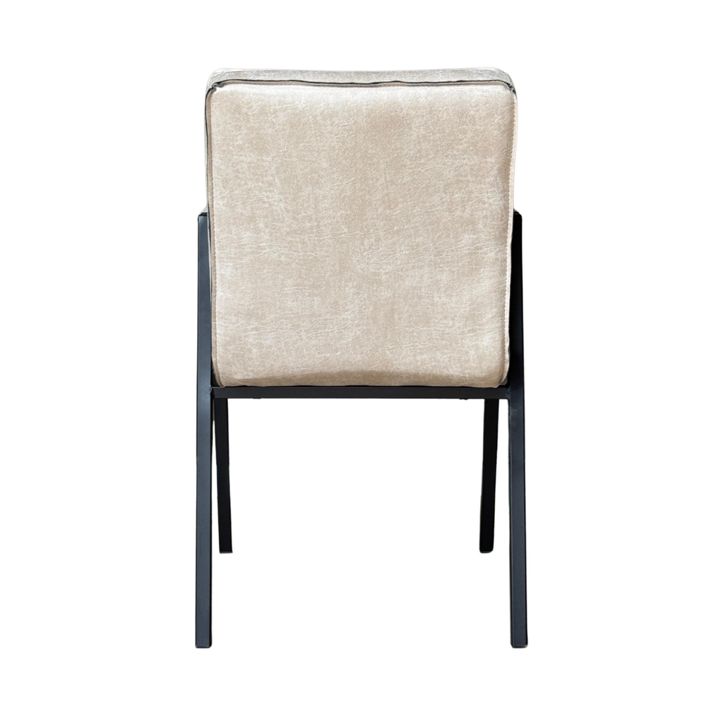 Eetkamerstoel Tivoli Bull | Beige | Met armleuning