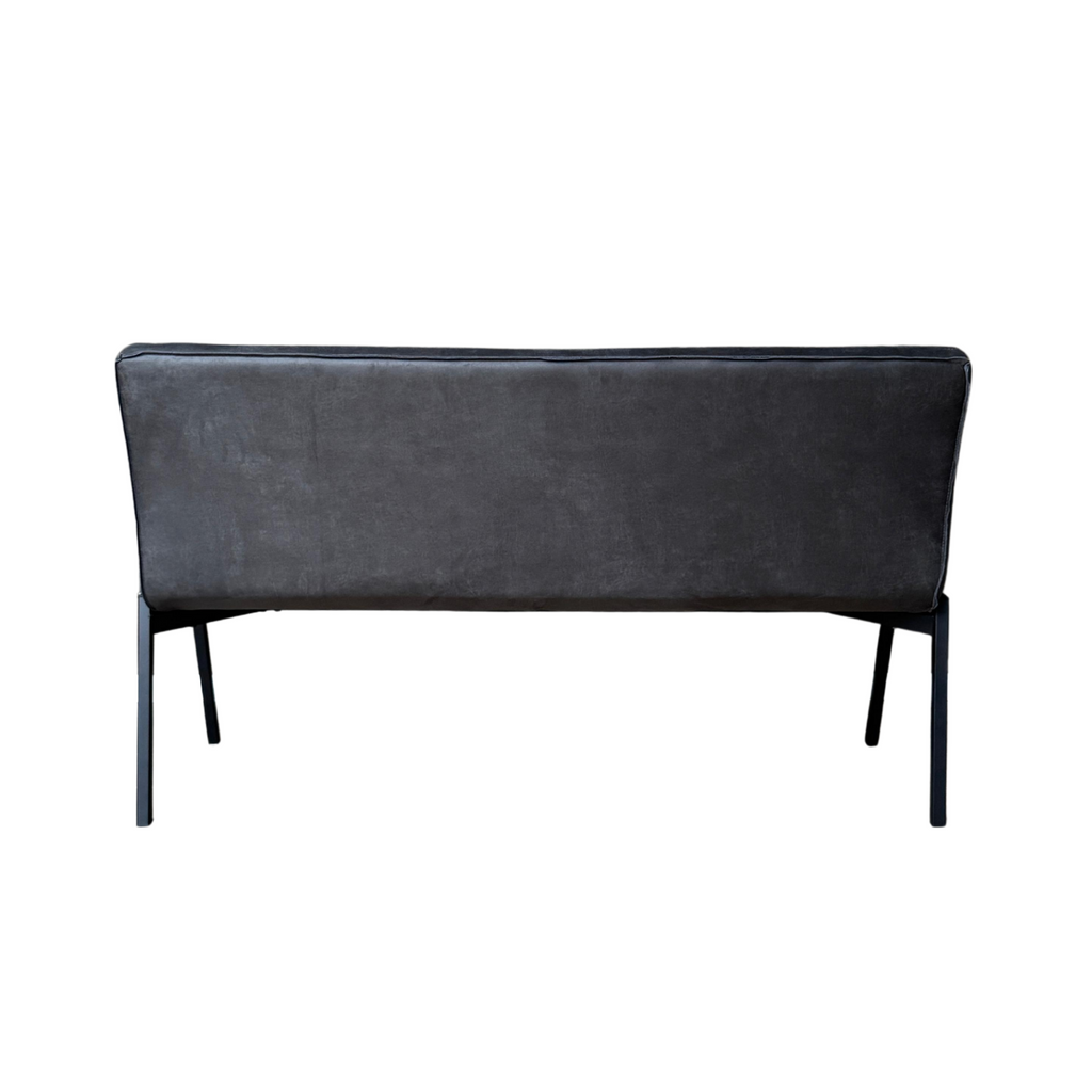 Eetkamerbank Tivoli Bull | 155 cm | Antraciet