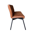 Eetkamerbank Tivoli Bull | 155 cm | Cognac