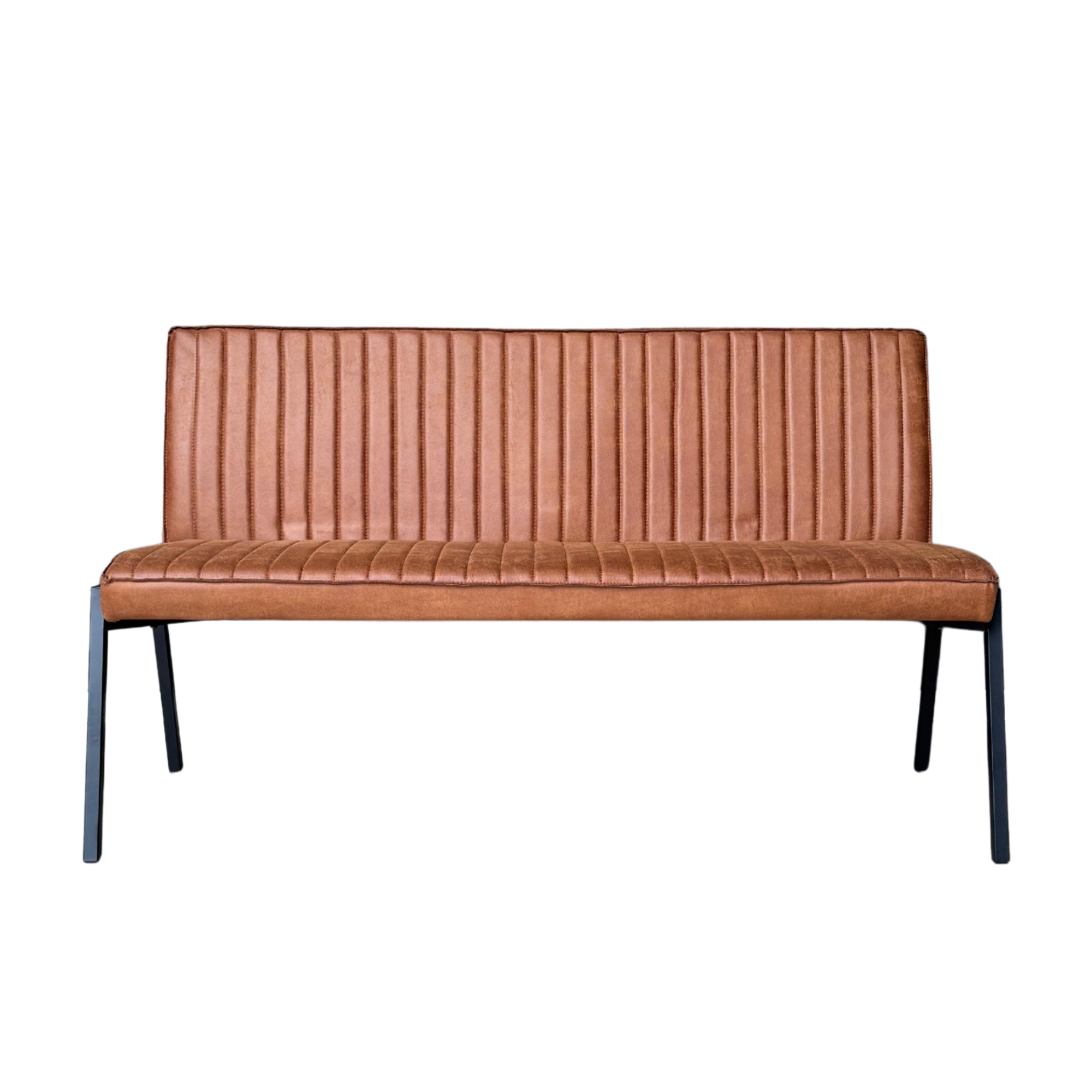 Eetkamerbank Tivoli Bull | 155 cm | Cognac