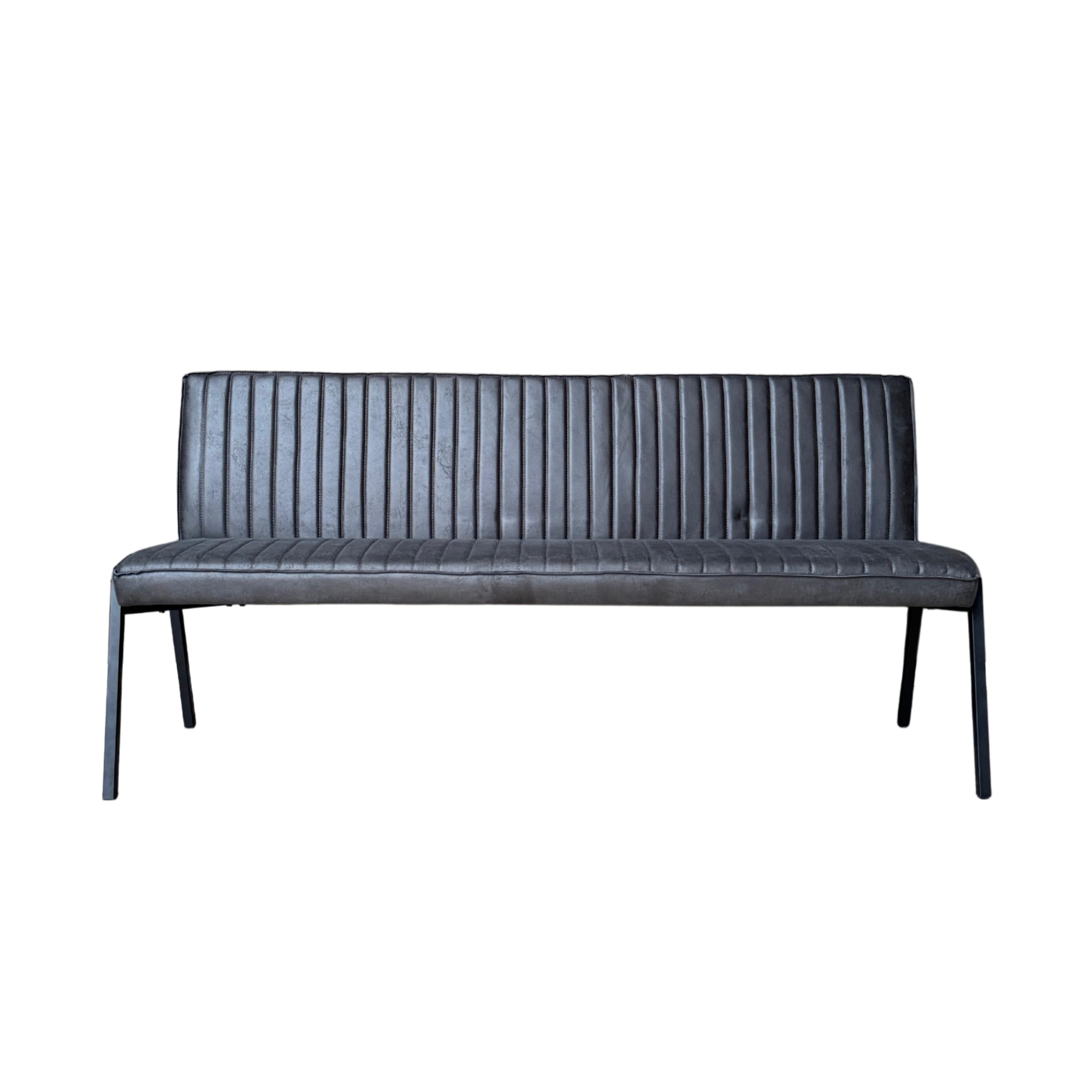 Eetkamerbank Tivoli Bull | 185 cm | Antraciet
