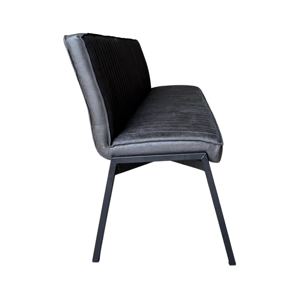 Eetkamerbank Tivoli Bull | 185 cm | Antraciet