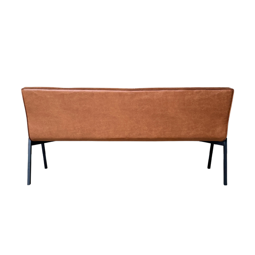 Eetkamerbank Tivoli Bull | 185 cm | Cognac