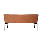 Eetkamerbank Tivoli Bull | 185 cm | Cognac