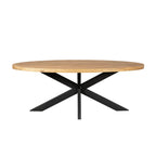 Eettafel Dakota | 160 cm | Ovaal