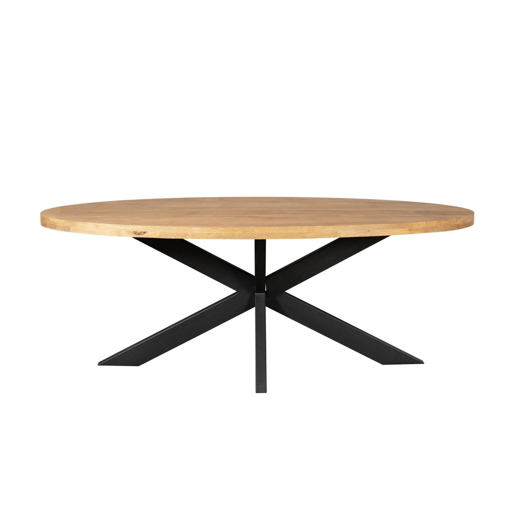 Eettafel Dakota | 160 cm | Ovaal