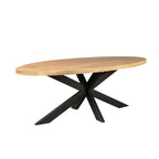Eettafel Dakota | 180 cm | Ovaal