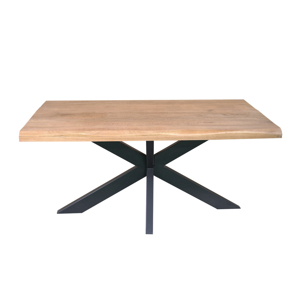 Boomstamtafel Dakota Naturel Mangohout 140 cm