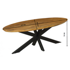 Eetkamertafel Brandy | Ovaal | 240 cm