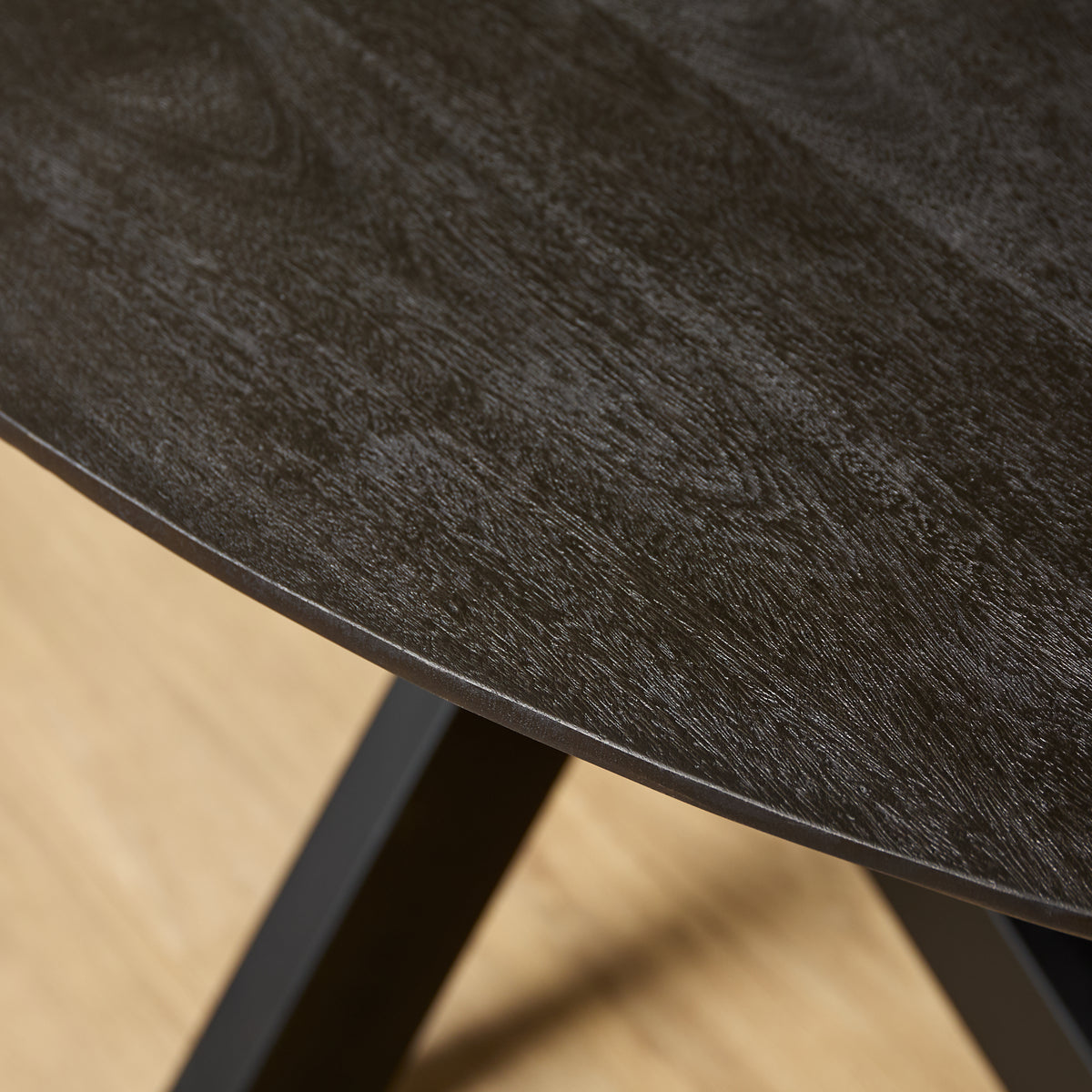 Eettafel Brandy Black | 160 cm | Ovaal