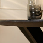 Eettafel Brandy Black | 180 cm | Ovaal