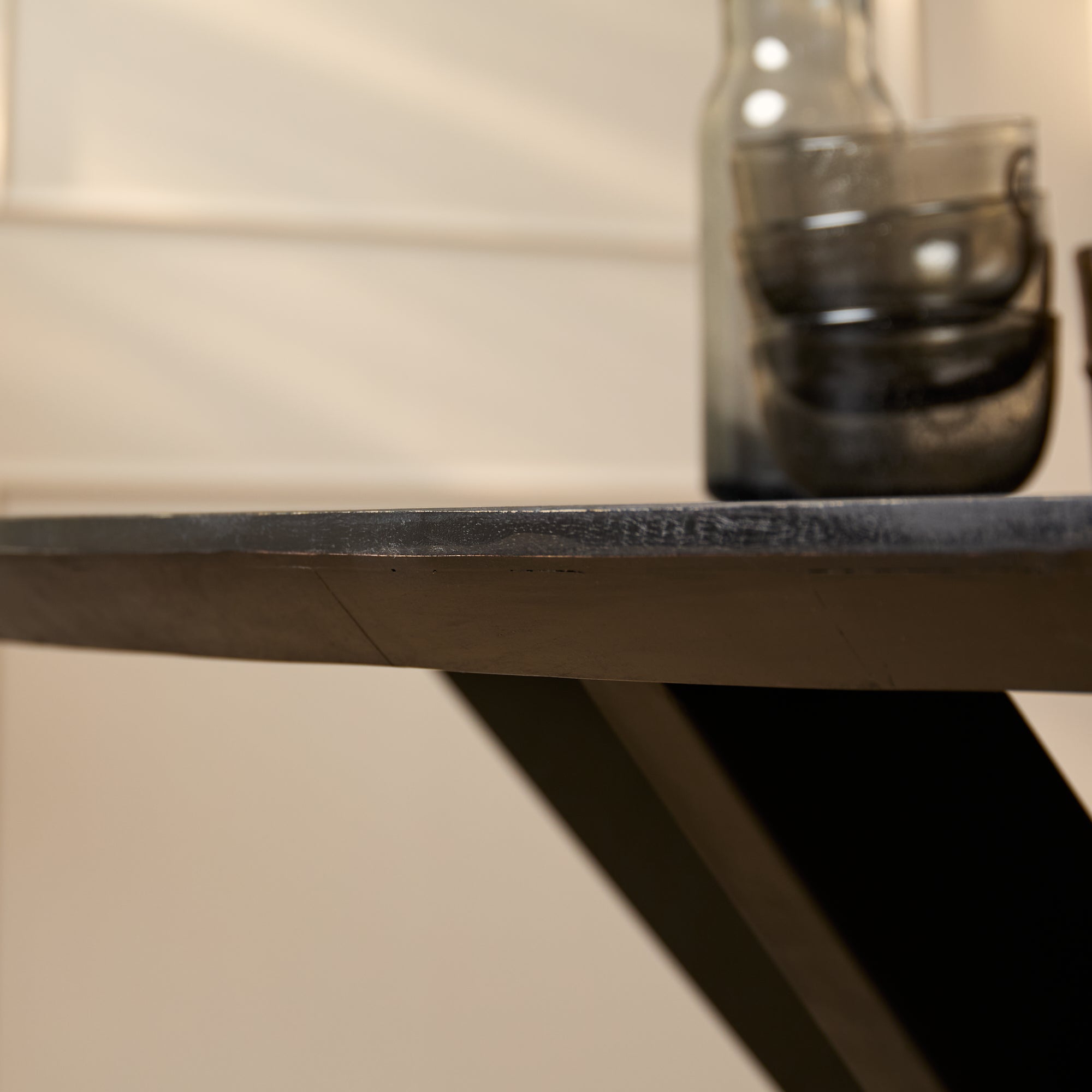 Eettafel Brandy Black | 210 cm | Ovaal