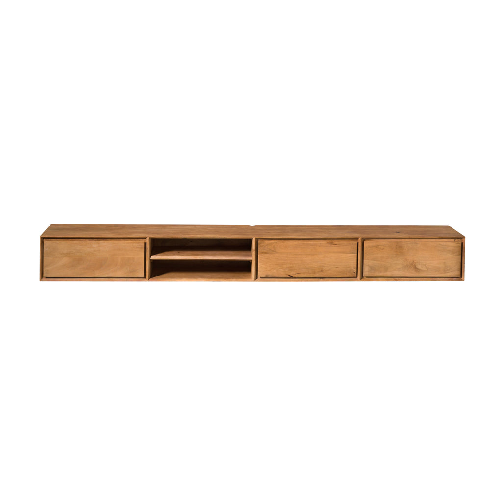 Zwevend tv meubel Ambiance Naturel | 240 cm