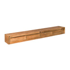 Zwevend tv-meubel Ambiance, 240 cm, naturel mangohout