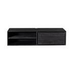 Zwevend tv meubel Ambiance Black | 120 cm