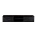 Zwevend tv meubel Ambiance Black | 160 cm