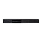 Zwevend tv meubel Ambiance Black | 240 cm