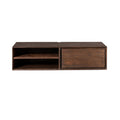 Zwevend tv meubel Ambiance Brown | 120 cm