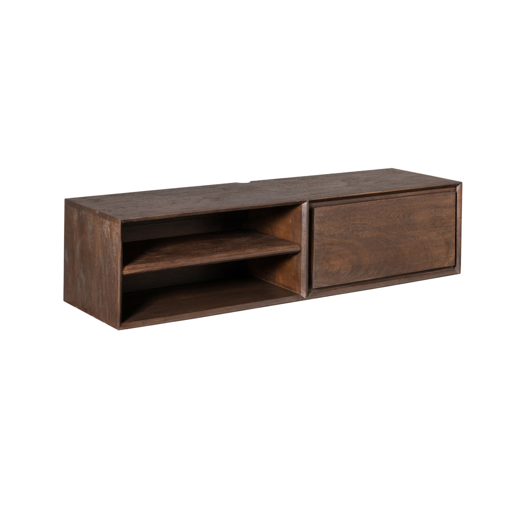 Zwevend tv meubel Ambiance Brown | 120 cm