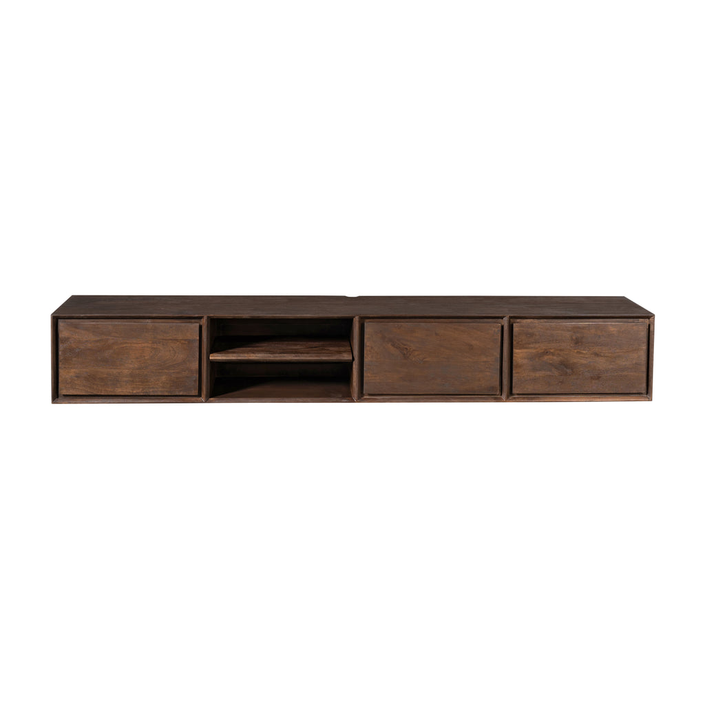 Zwevend tv meubel Ambiance Brown | 200 cm