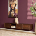 Zwevend tv meubel Ambiance Brown | 200 cm