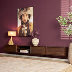 Zwevend tv meubel Ambiance Brown | 280 cm