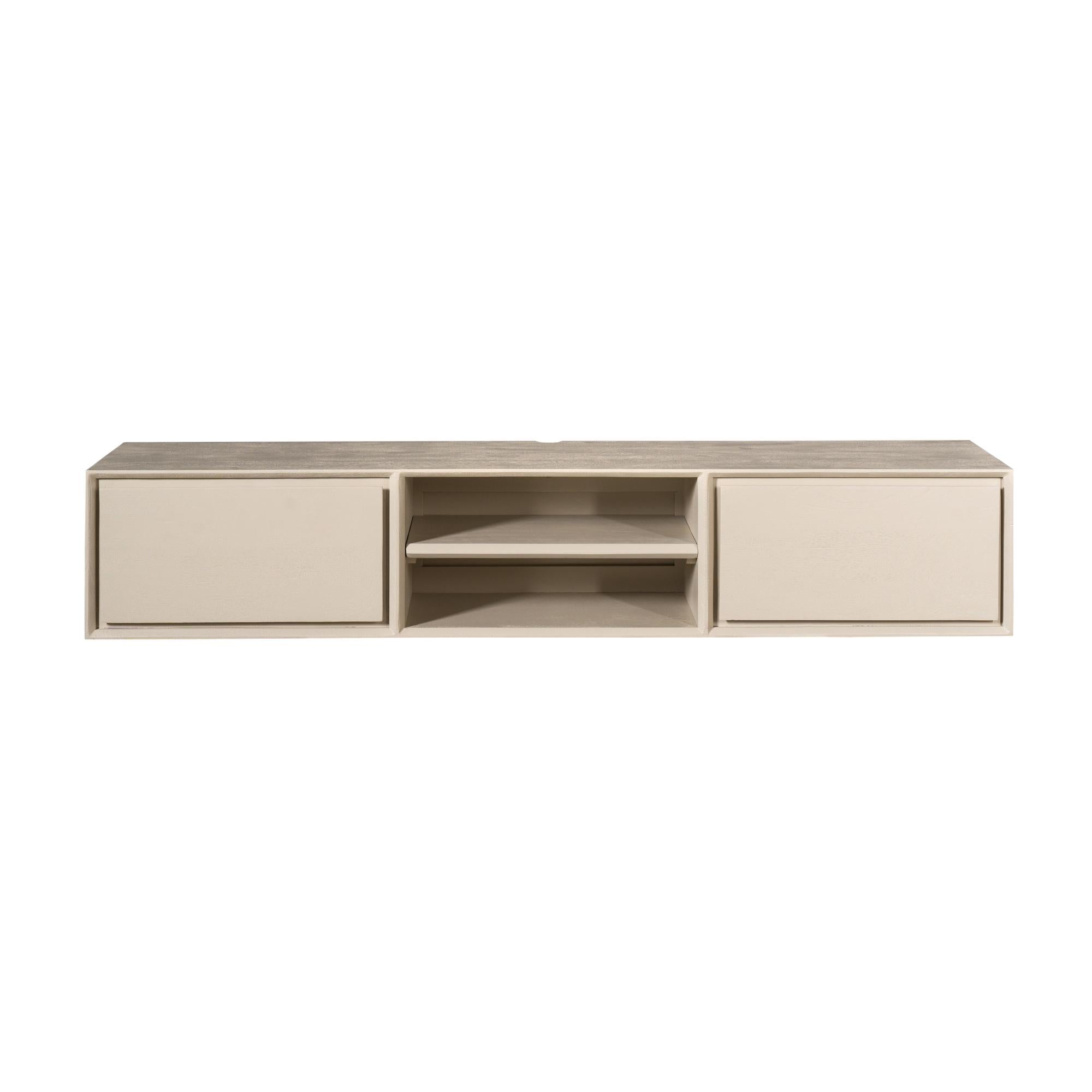 Zwevend tv meubel Ambiance Sand | 160 cm