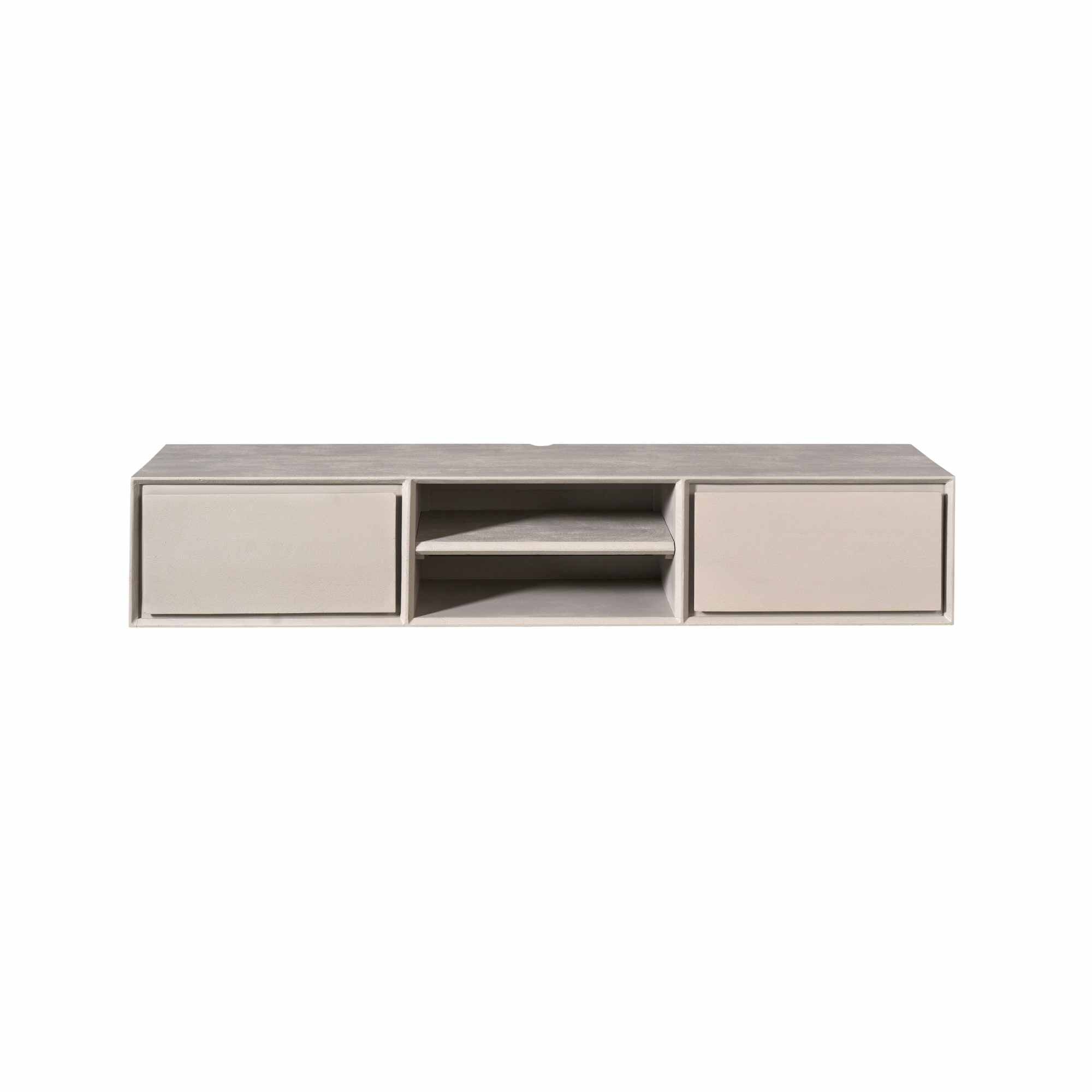 Zwevend tv meubel Ambiance Taupe | 160 cm