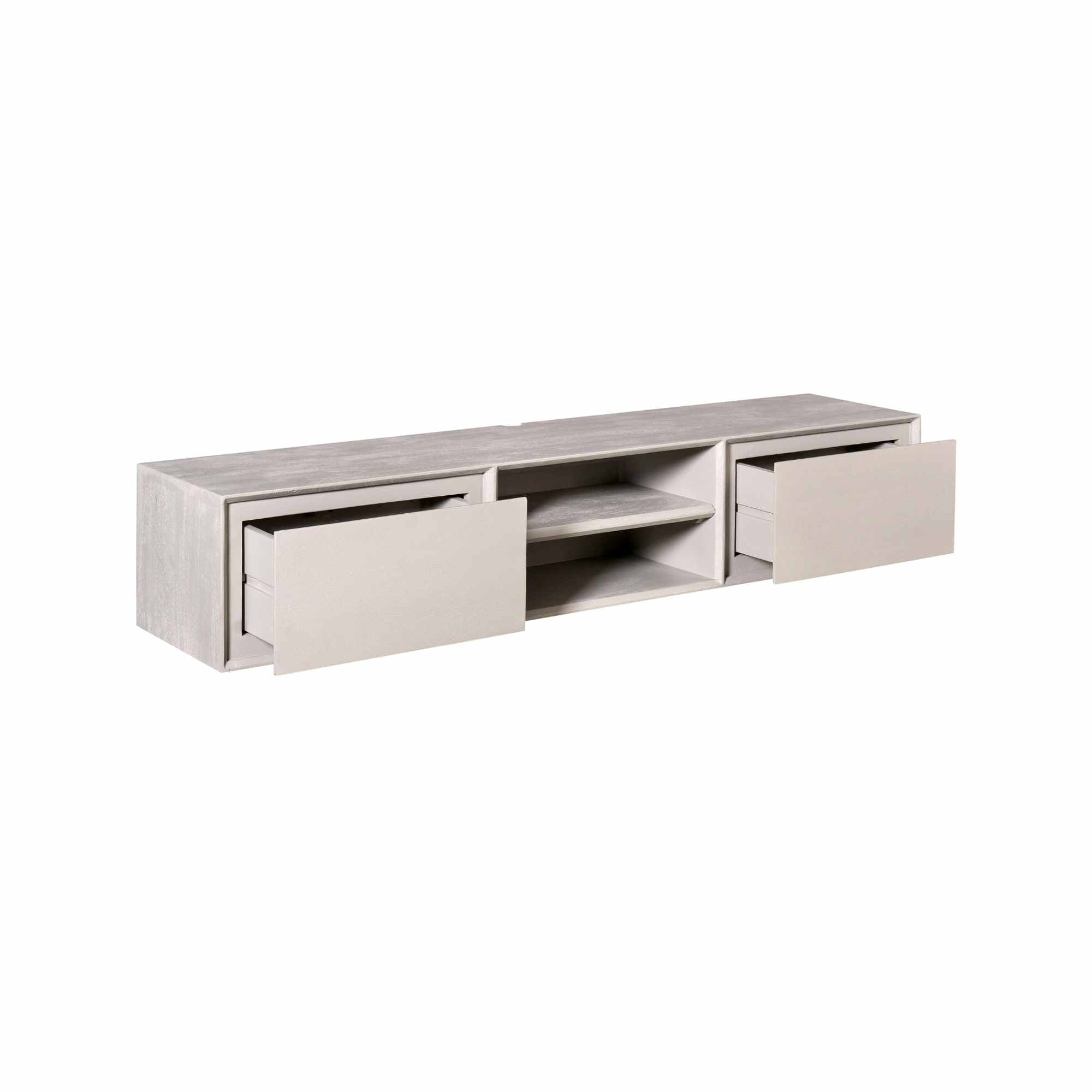 Zwevend tv meubel Ambiance Taupe | 160 cm