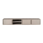 Zwevend tv meubel Ambiance Taupe | 200 cm