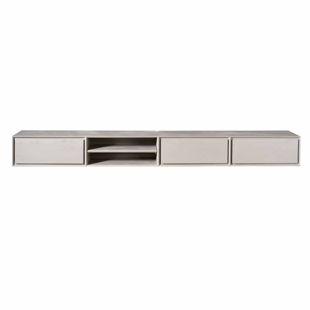 Zwevend tv meubel Ambiance Taupe | 200 cm