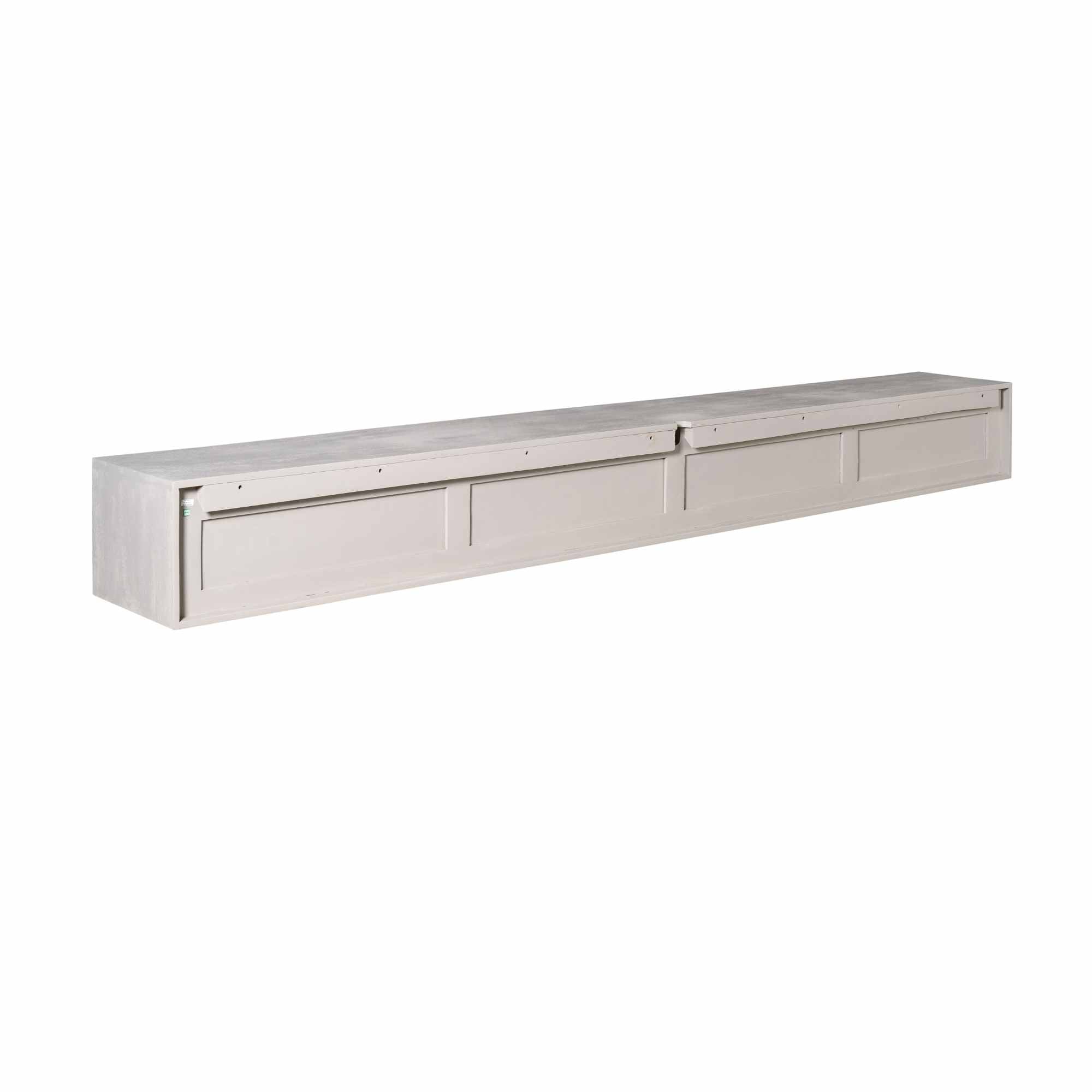 Zwevend tv meubel Ambiance Taupe | 280 cm