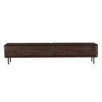 Zwevend tv-meubel Allure, 200 cm, bruin mangohout