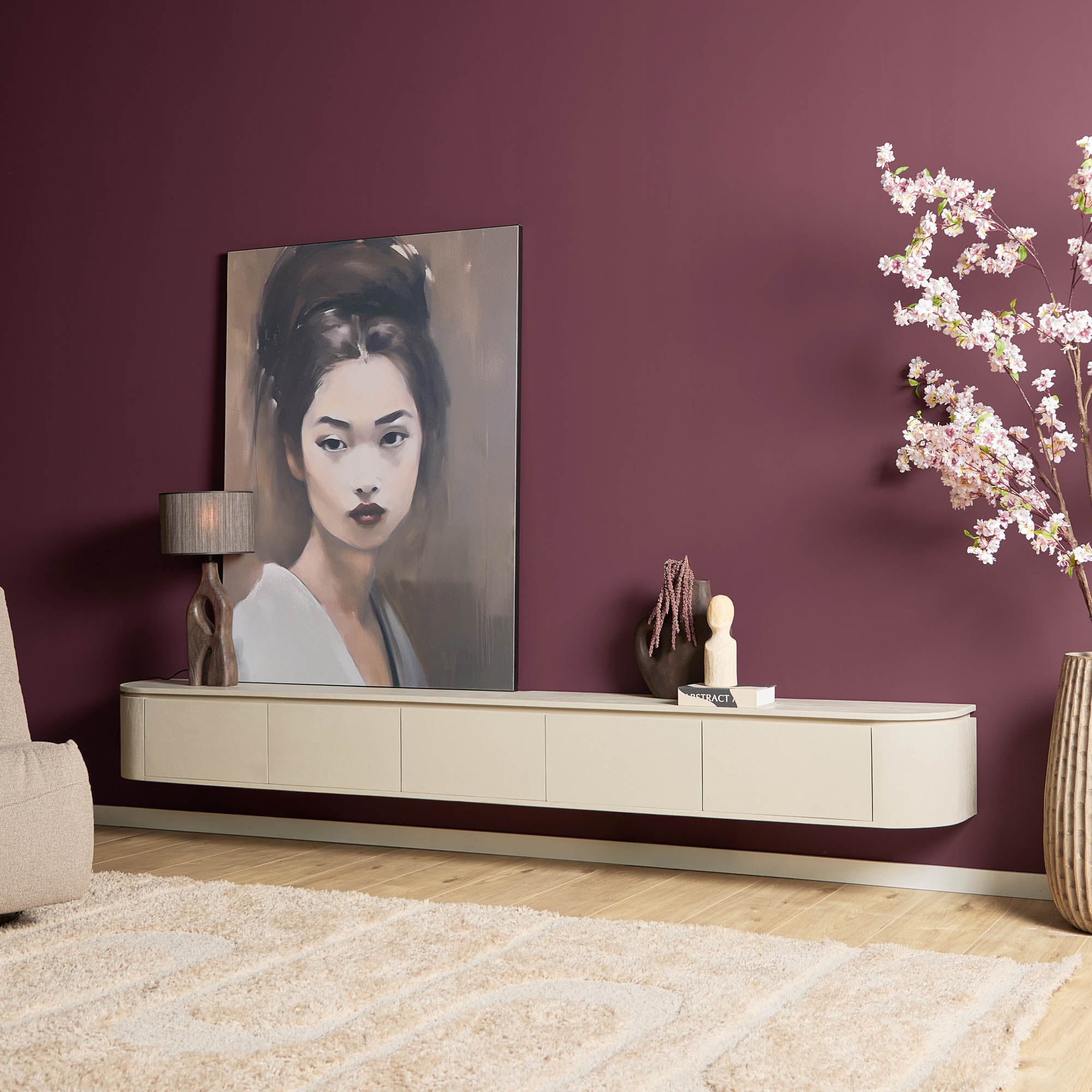 Tv meubel Excellent Sand | 280 cm