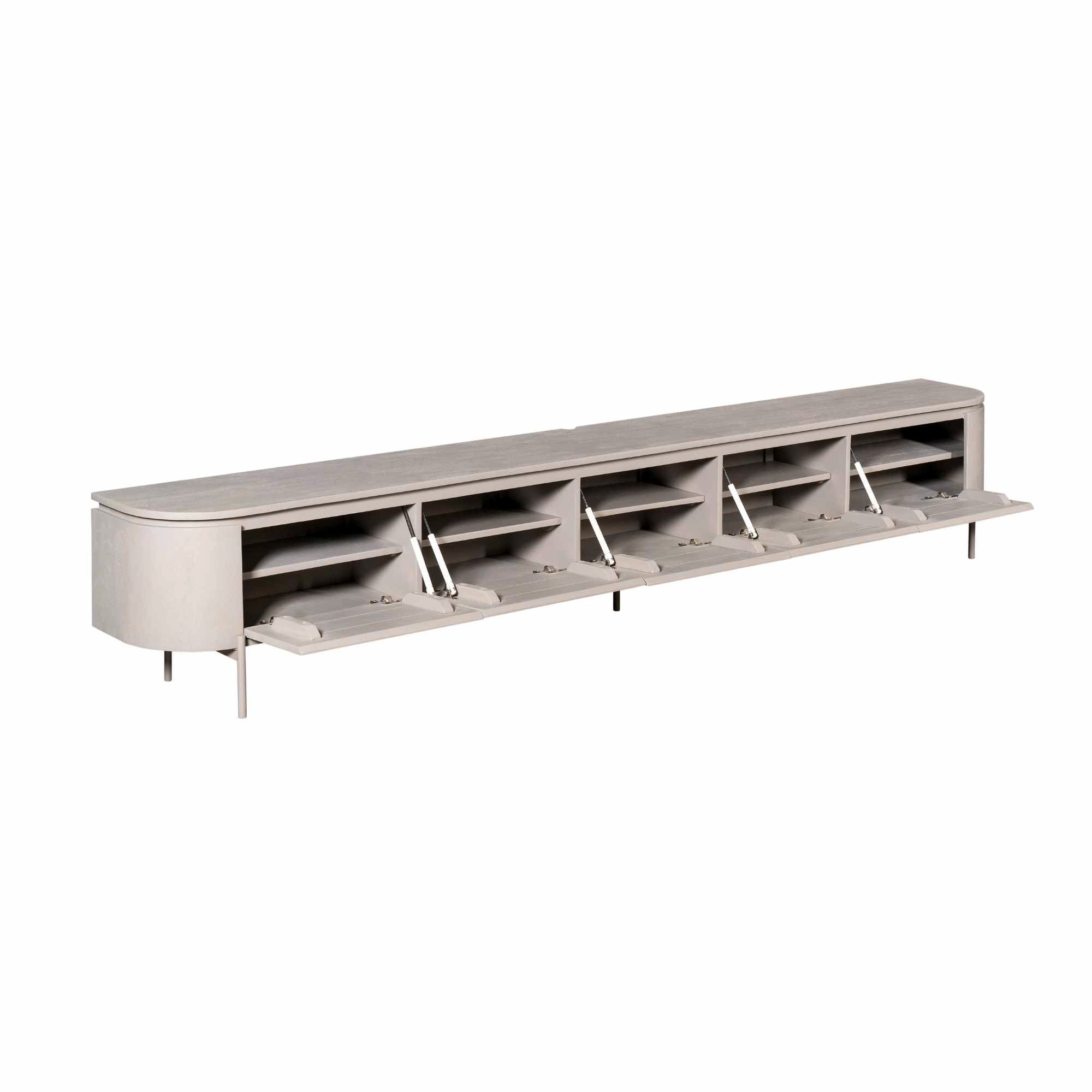 Tv meubel Excellent Taupe | 280 cm