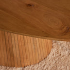 Eettafel Solana | 210 cm | Naturel | Ovaal