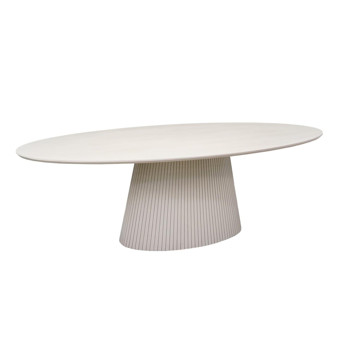Salontafel Solana, Ø 50 cm, zand mangohout