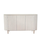 Salontafel Solana, Ø 50 cm, zand mangohout