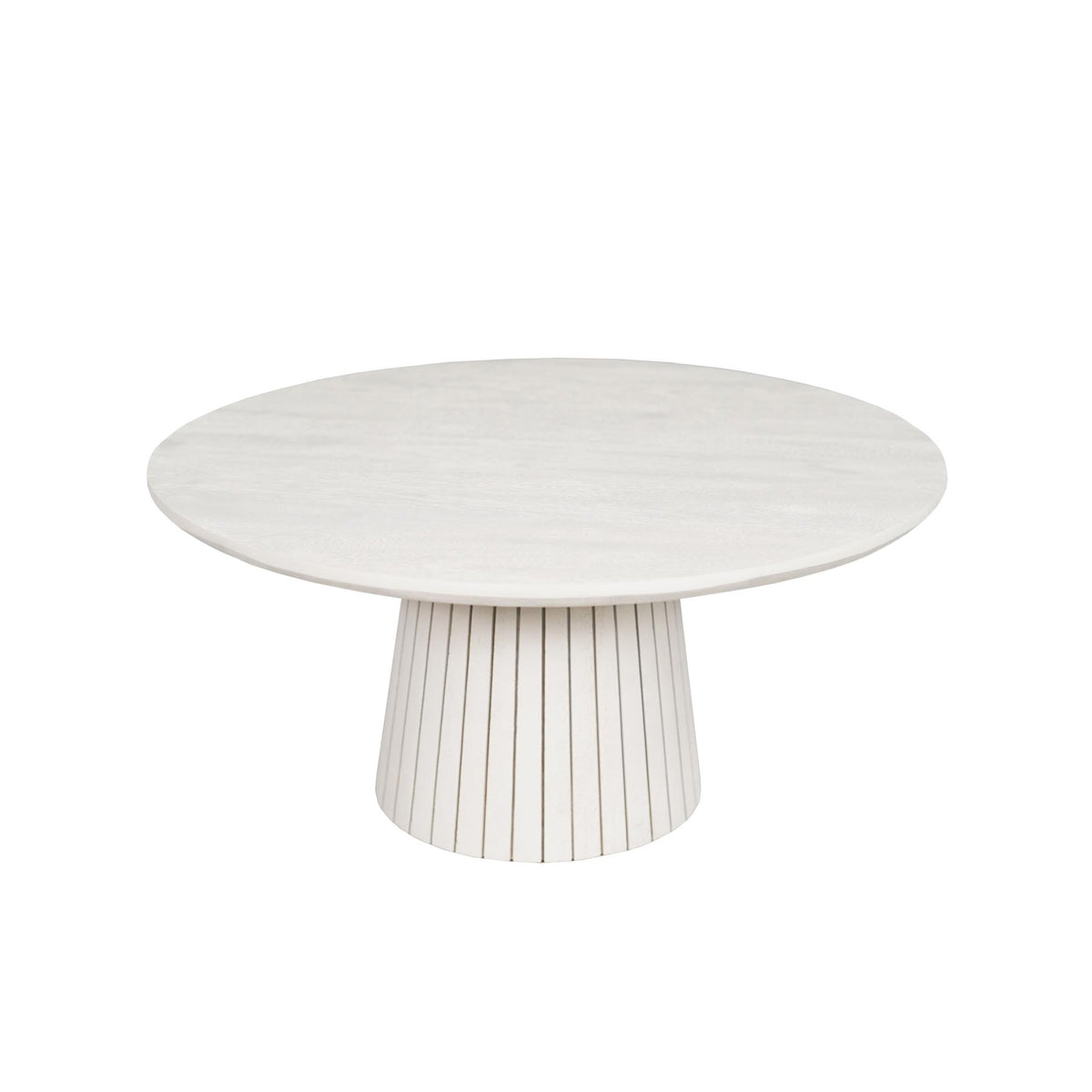 Salontafel Solana, Ø 50 cm, zand mangohout