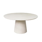 Ronde eettafel Solana Zand Mangohout 130 cm