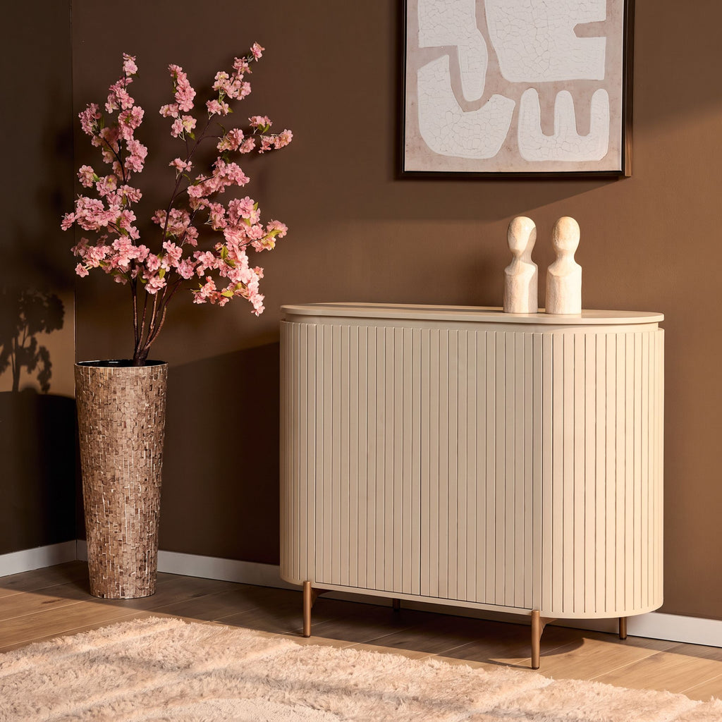 Kabinet kast Solana Zand Mangohout 115 cm